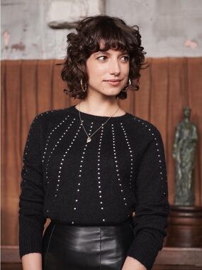 Pull sylvestre noir Sezane